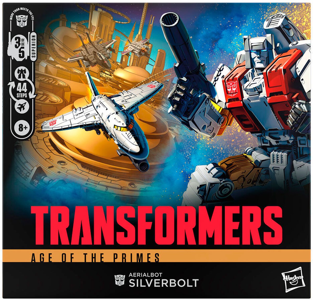 Hasbro Transformers Commander Aerialbot Silverbolt