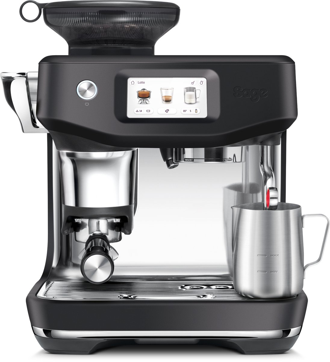 Sage the Barista Touch™ Impress Cold Brew SES882BTR Espresso machine - Zwart