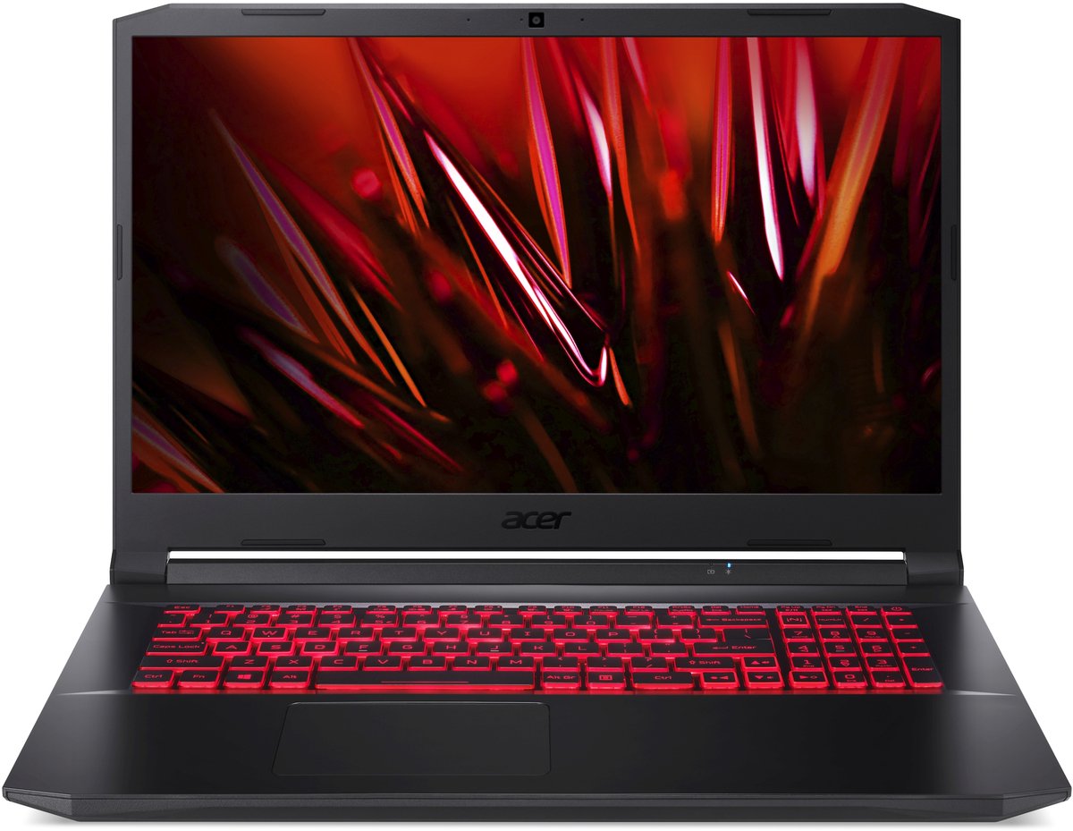 Acer Nitro 5 AN517-54-500W - Gaming Laptop - Intel® Core™ i5 i5-11400H 16 GB DDR4 512 GB SSD NVIDIA® GeForce® GTX 1650 17.3"Full HD Wi-Fi 6 - Zwart