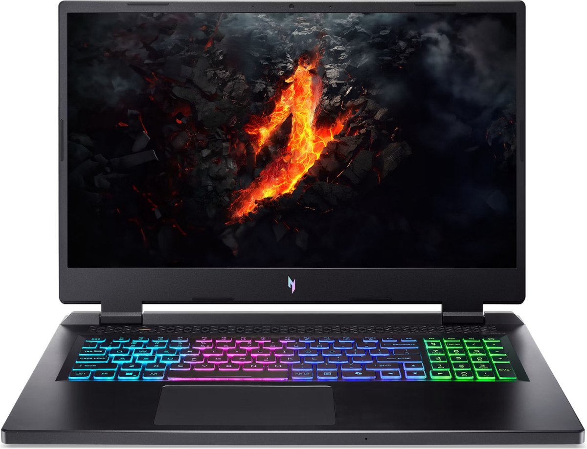 Acer Nitro 17 AN17-42-R1P4 - Gaming Laptop - AMD Ryzen 9 8945HS 4 GHz - GeForce RTX 4070 8 GB - 17,3"QHD (2560x1440) - 32 GB DDR5 - 1 TB SSD - Zwart