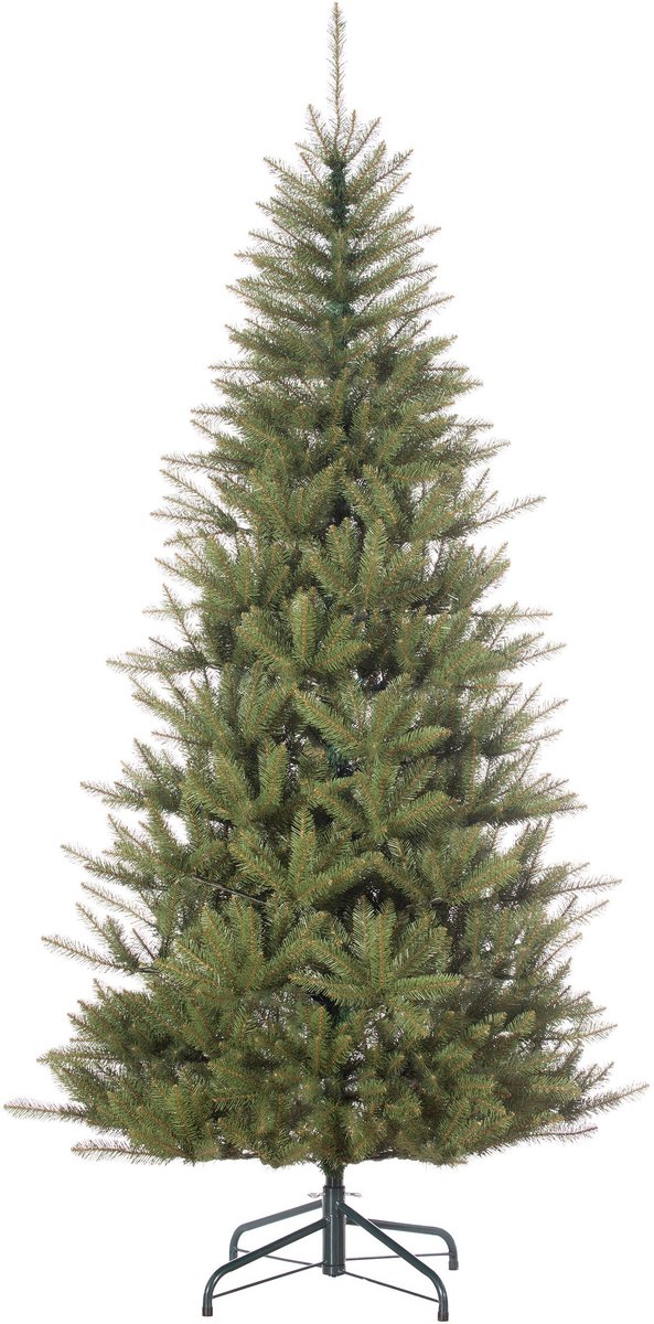 Kunstkerstboom Malden groen H215 x dia. 112 cm - Black box