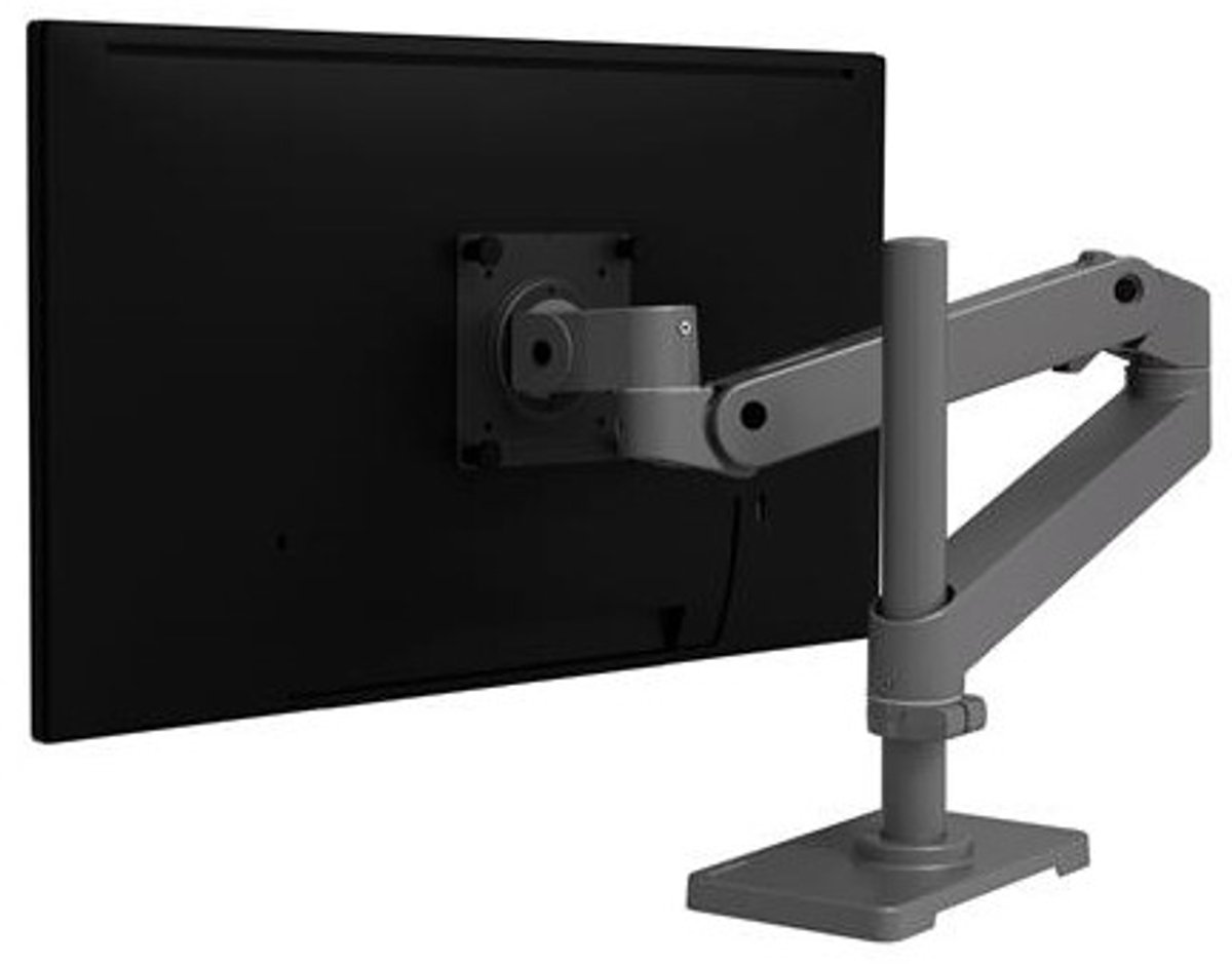 Ergotron 45-695-293 TV-tafelhouder 86,4 cm (34) In hoogte verstelbaar, Kantelbaar
