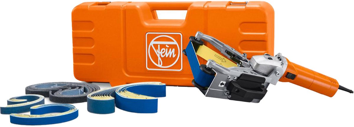 Fein RS17-70E Set 72227561000 Buisbandschuurmachine Incl. accessoires 1700 W Bandbreedte 20 mm, 40 mm Bandlengte 815 mm