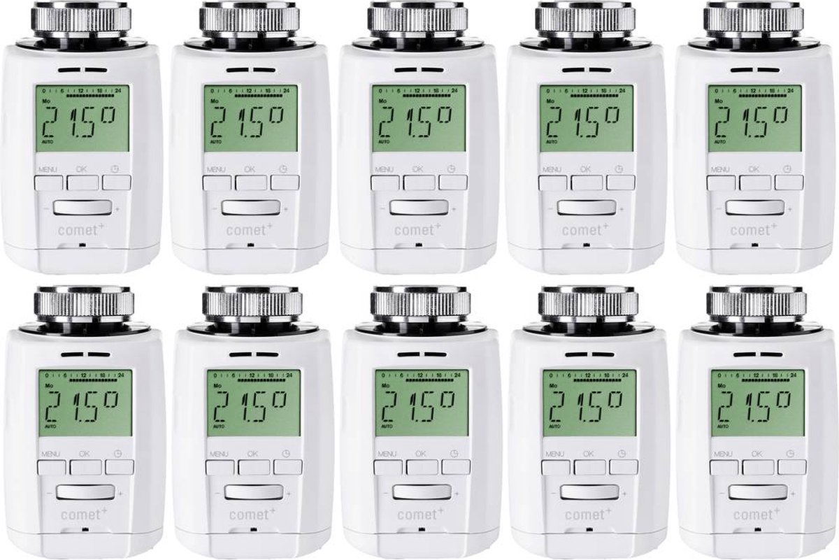 Eurotronic Comet Plus Radiatorthermostaat Elektronisch 8 tot 28 °C