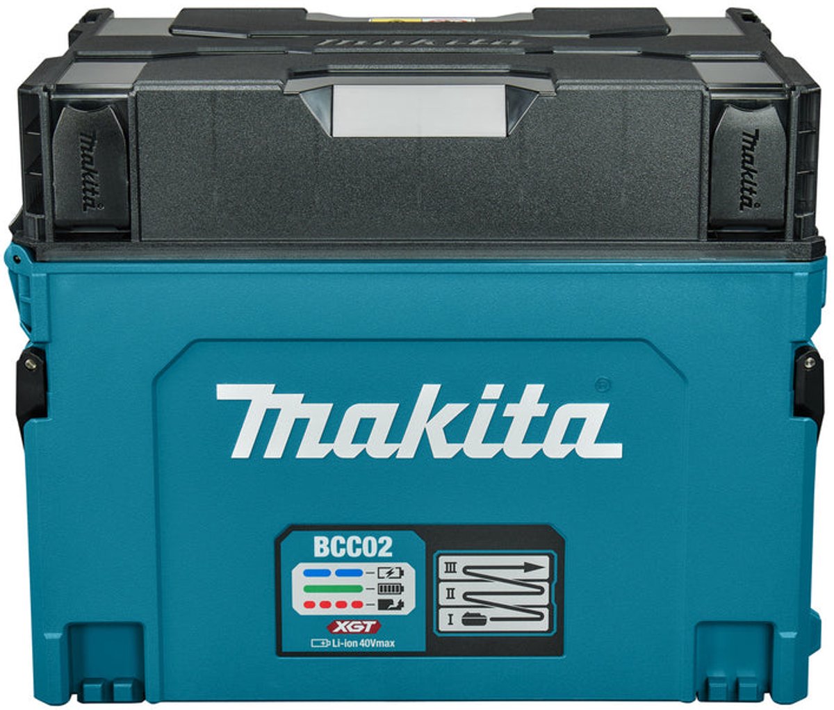 Makita BCC02 Mbox multilader voor 12 XGT accu's