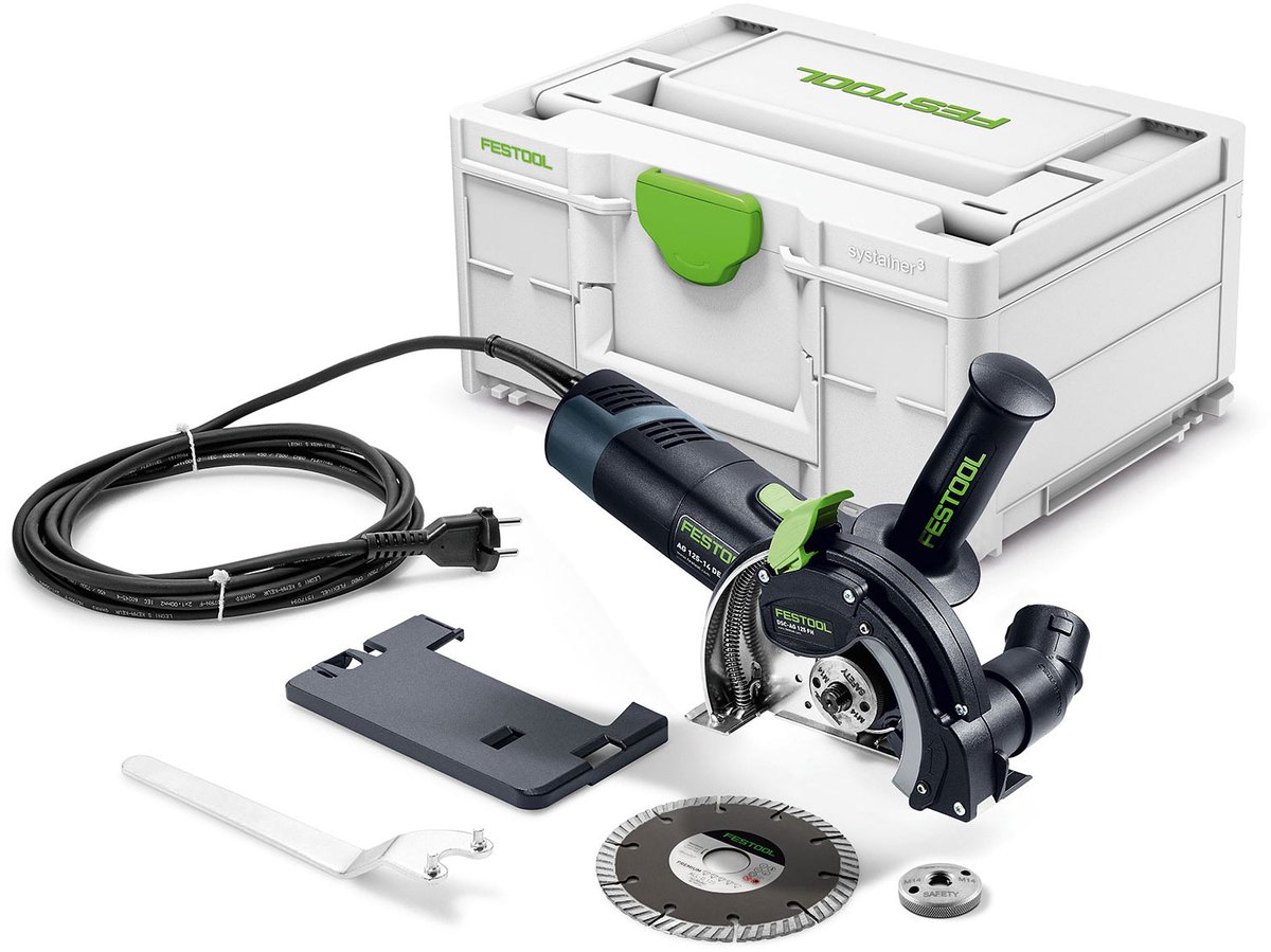 Festool DSC-AG 125 FH-Plus Tegelslijper In Systainer