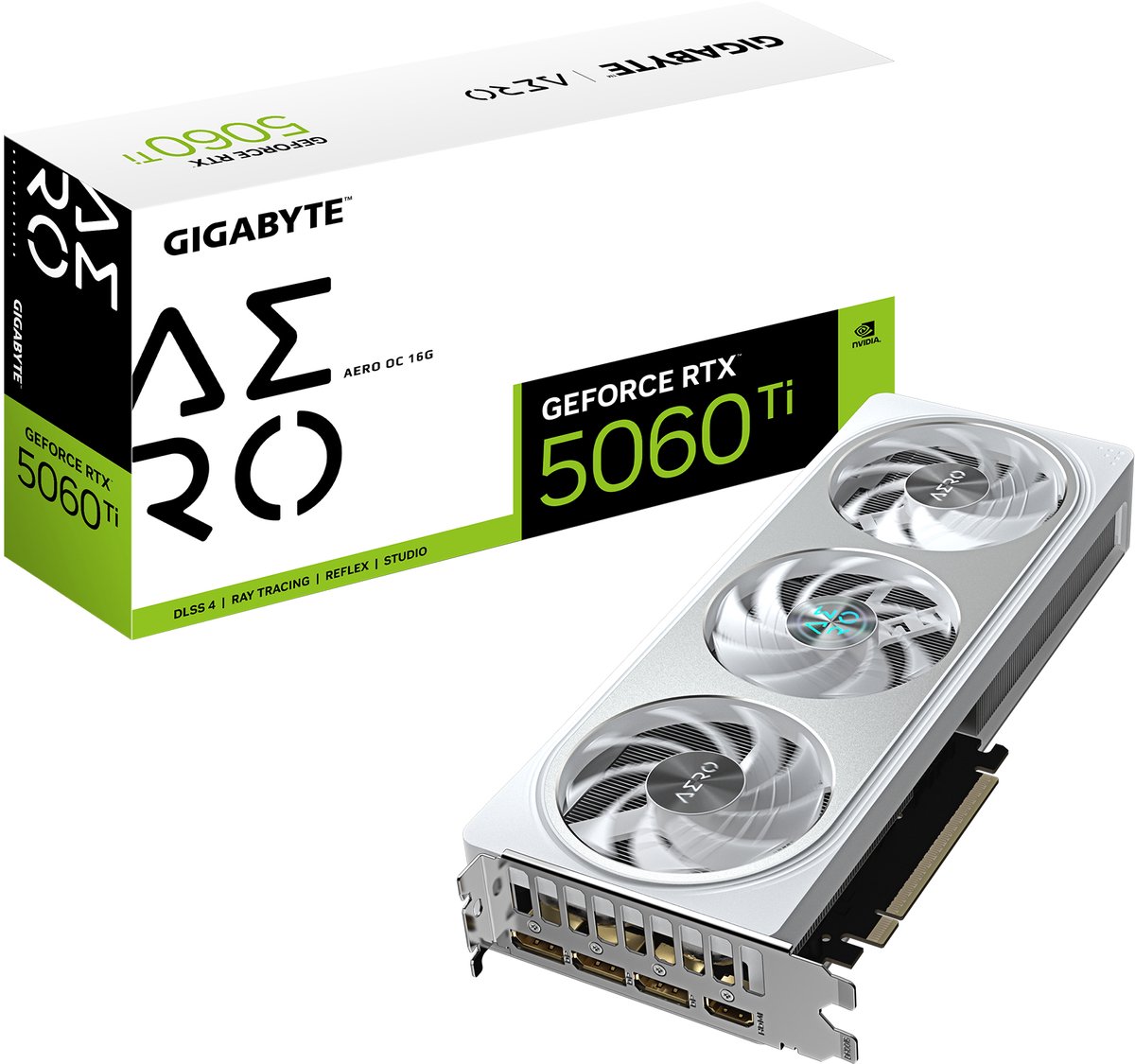 Gigabyte GeForce RTX 5060 TI AERO OC ICE 16GB