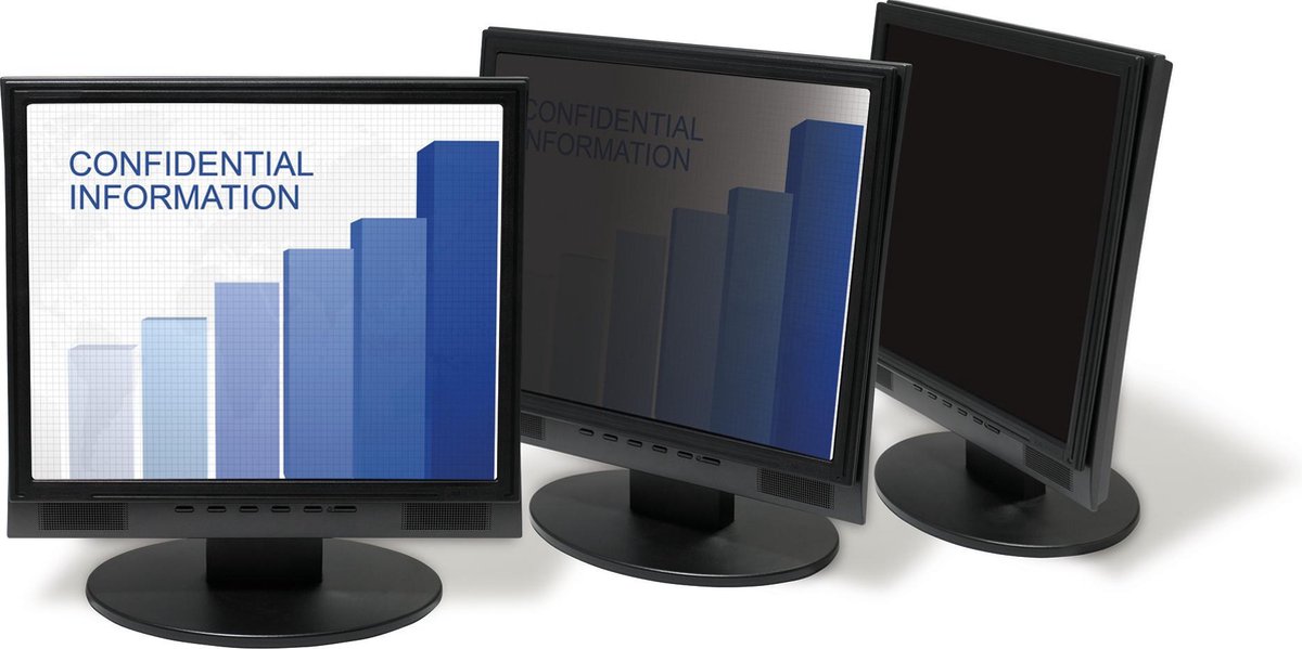 3M PF300W1B Privacyfolie Monitor 76,2 cm (30) Beeldverhouding: 16:10 7100039655 Universal