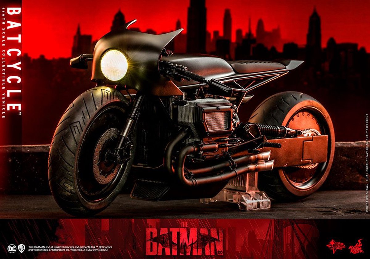 Hot Toys The Batman Movie Masterpiece Batcycle