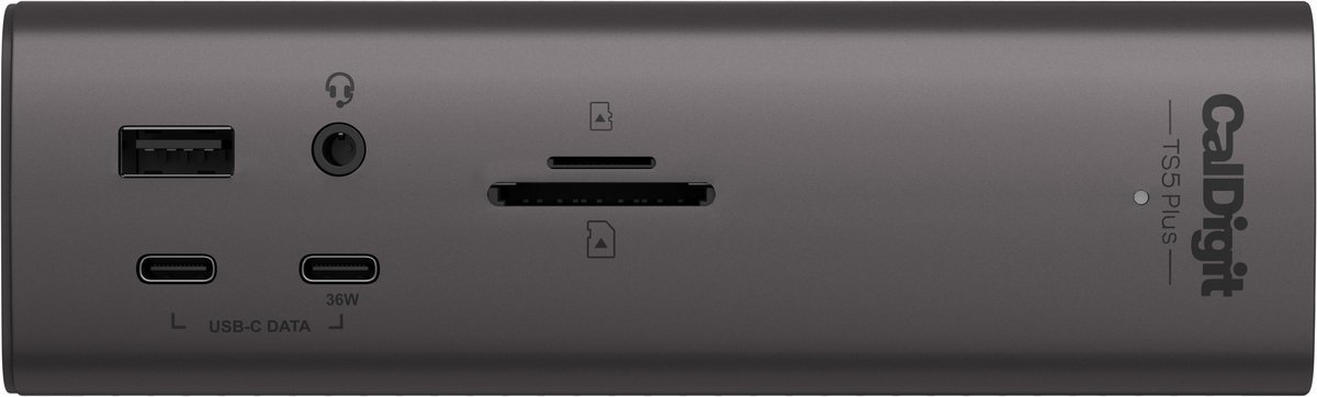 CalDigit TS5 Plus Thunderbolt Station 5 Plus Zwart