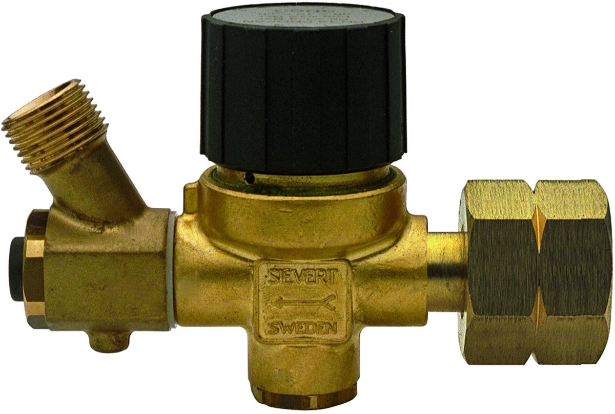 Sievert Reduceer/slangbreukventiel 1-4 bar 3/8L