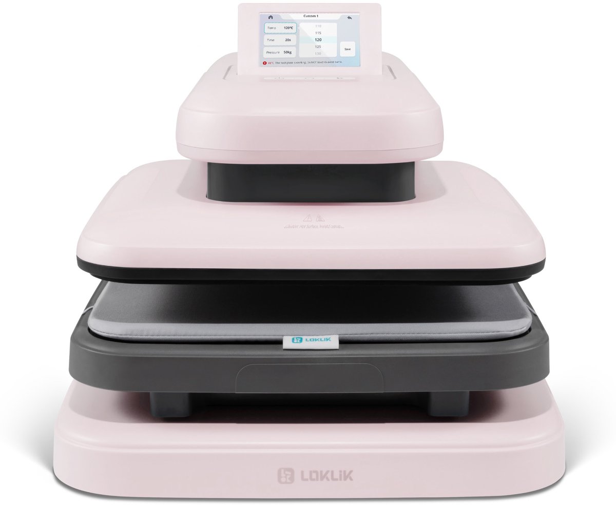 Loklik ImPress Auto 2 Smart Verwarmingspers Pink