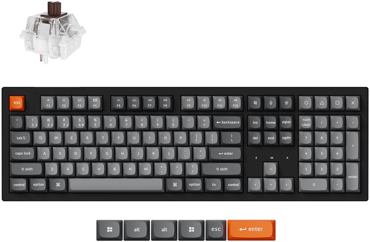 Keychron K10 Max QMK toetsenbord