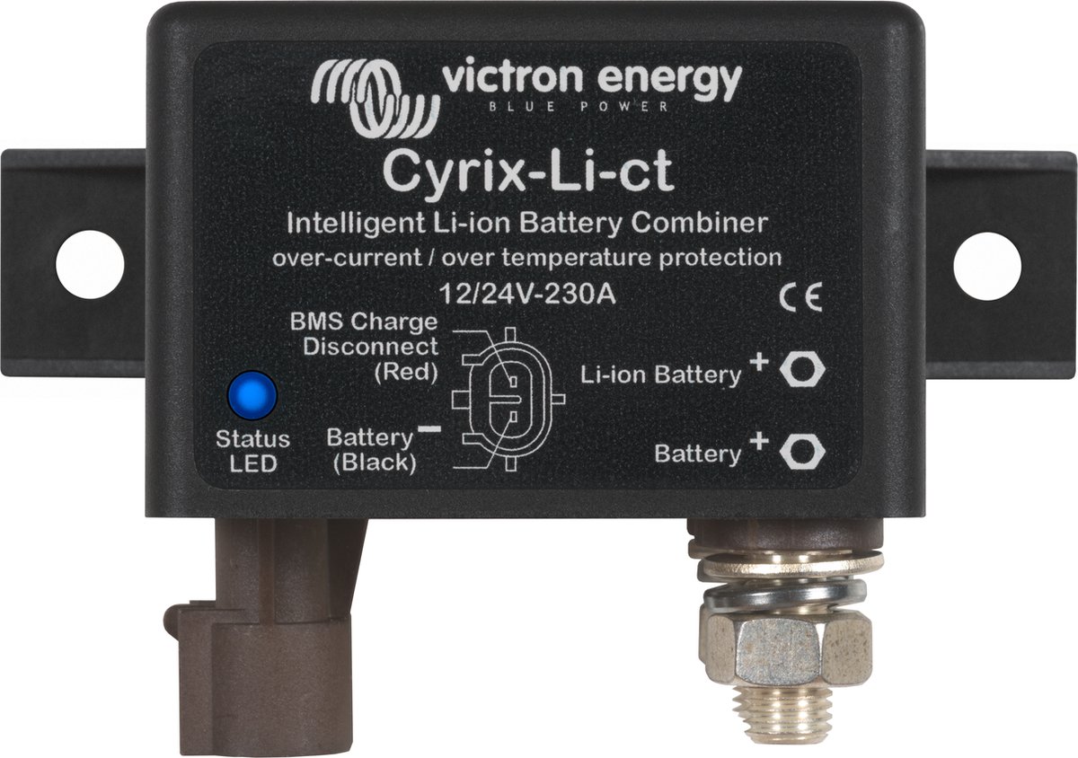 Victron Energy Cyrix-Li-ct 12/24V 230A CYR010230412 Accukoppeling