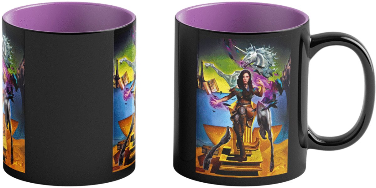 The Witcher Mug - Yennefer inspired by Salvador Dali