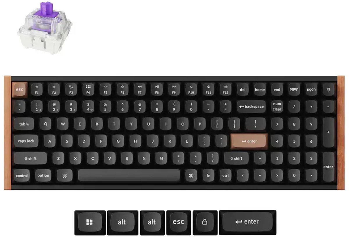 Keychron K4 HE Special edition zwart
