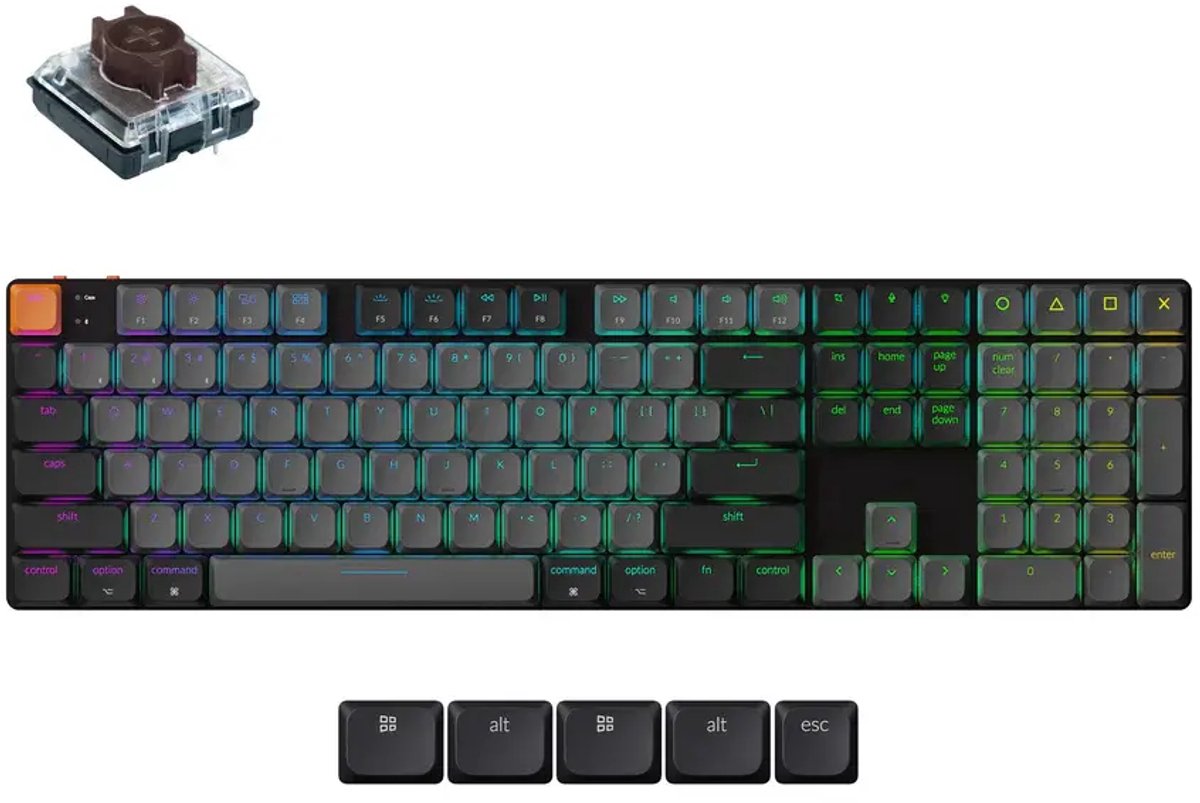 Keychron K5 QMK toetsenbord
