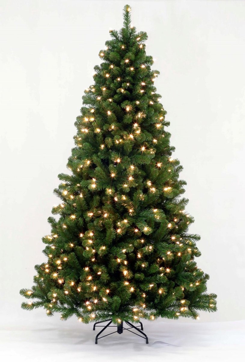 Kunstkerstboom Arctic Spruce 180 cm D110 cm met warme LED-verlichting kerstboom - Holiday tree