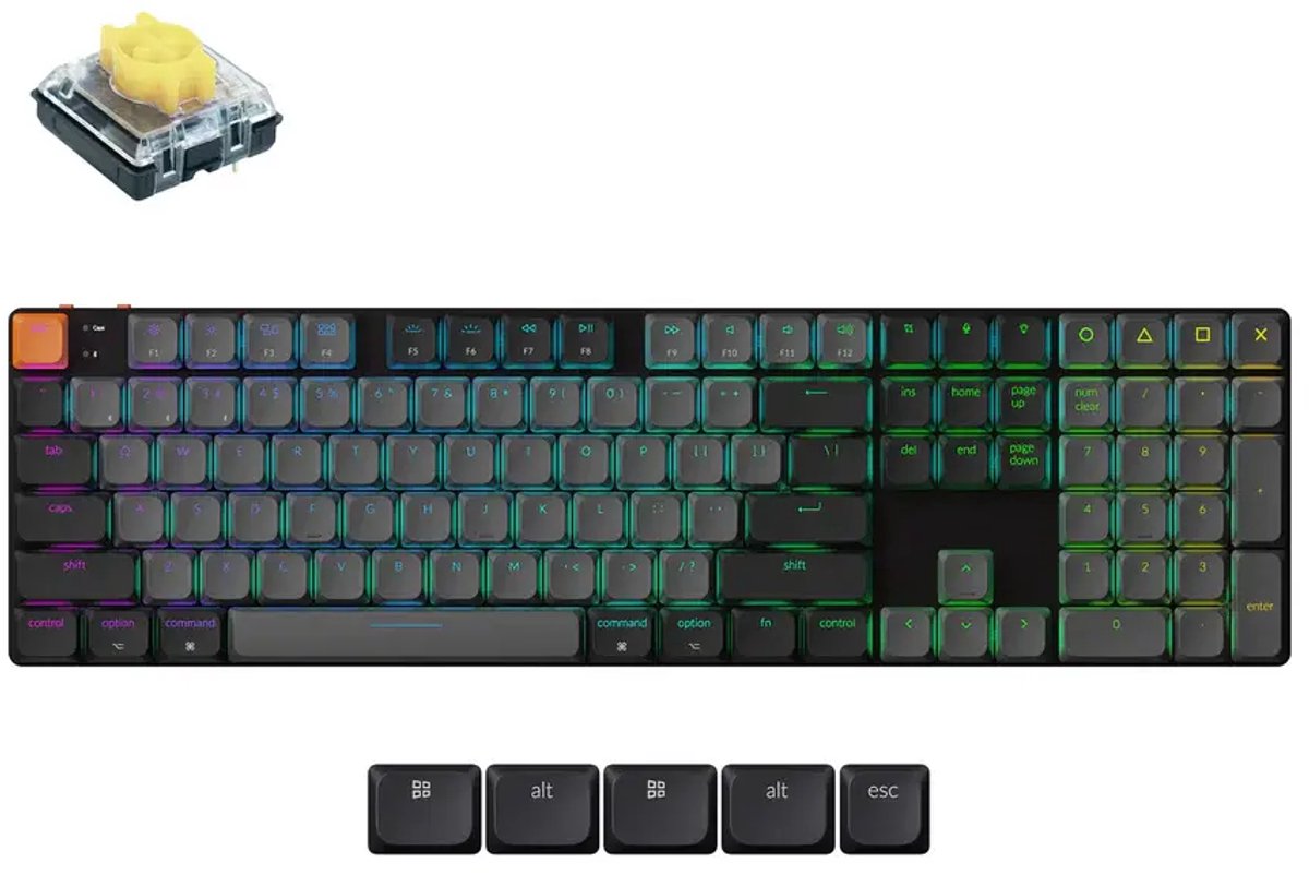 Keychron K5 QMK toetsenbord