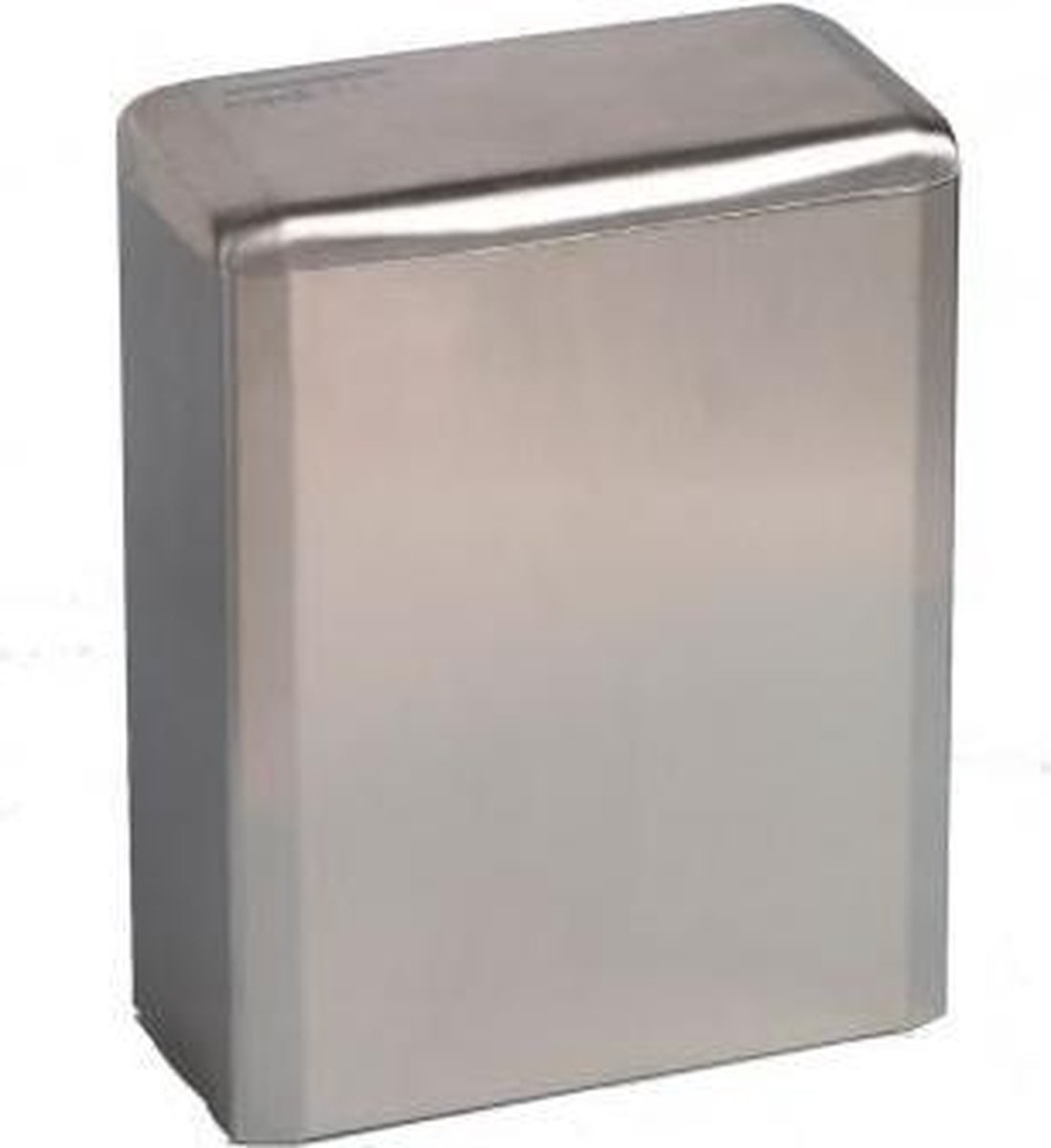 Mediclinics - Hygiënebak - Gesloten RVS 6 liter - Vrijstaand of wandmontage