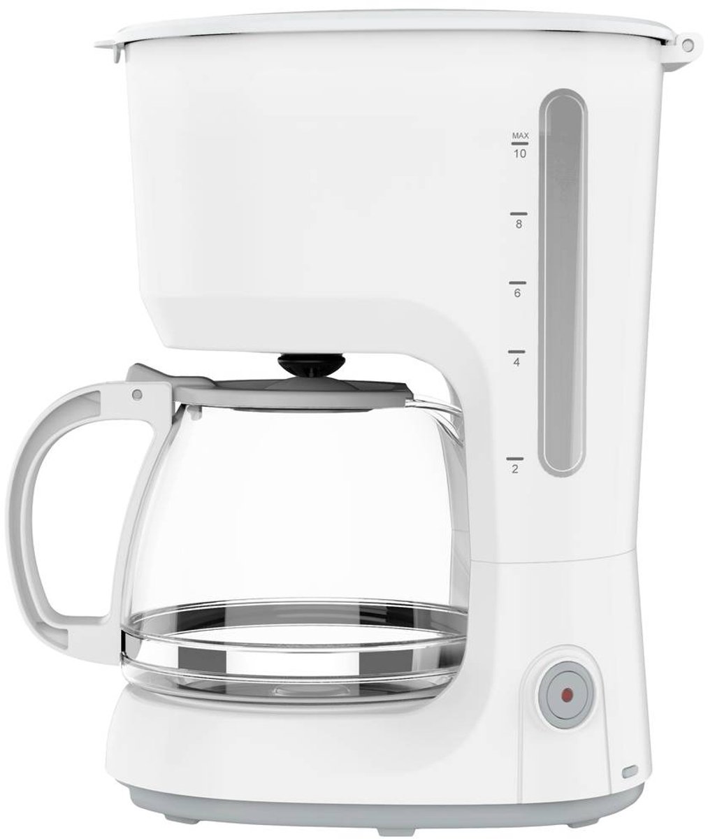 Silva Homeline KA 2300 Koffiezetapparaat Wit Capaciteit koppen: 10 Glazen kan
