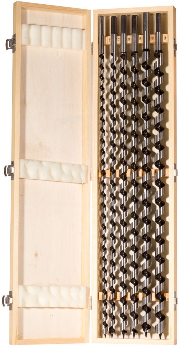 Fischer 551427 Slangenboorset Gezamenlijke lengte 600 mm 6 onderdelen