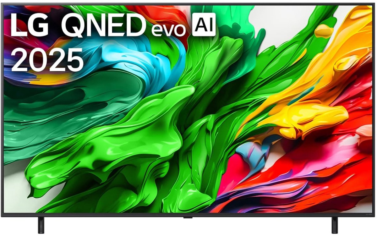 LG Electronics 4K QNED evo AI QNED85 QNED-TV 165 cm 65 inch Energielabel E (A - G) Zwart