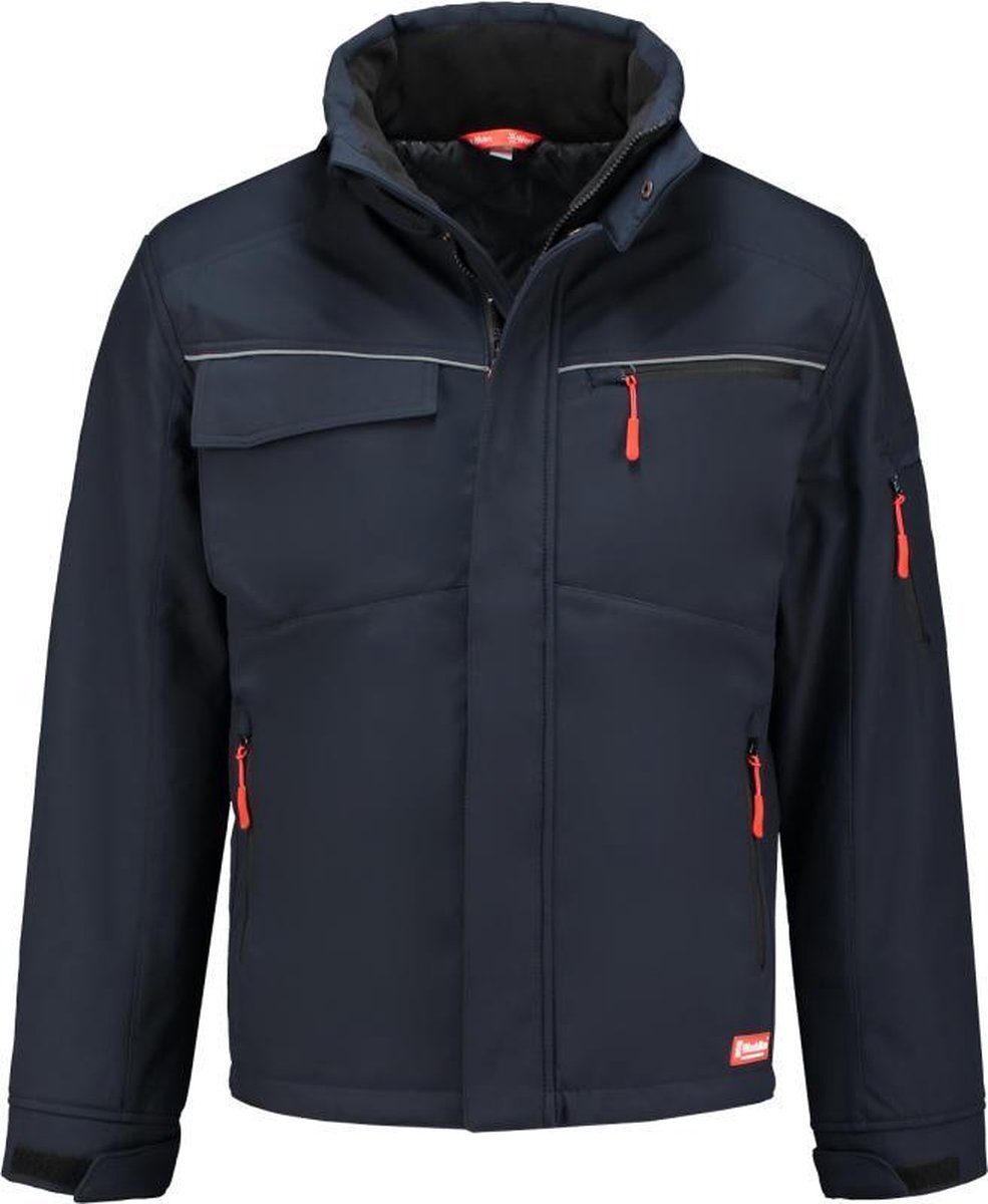Workman 2532 Softshell Jacket Winter - Navy - L