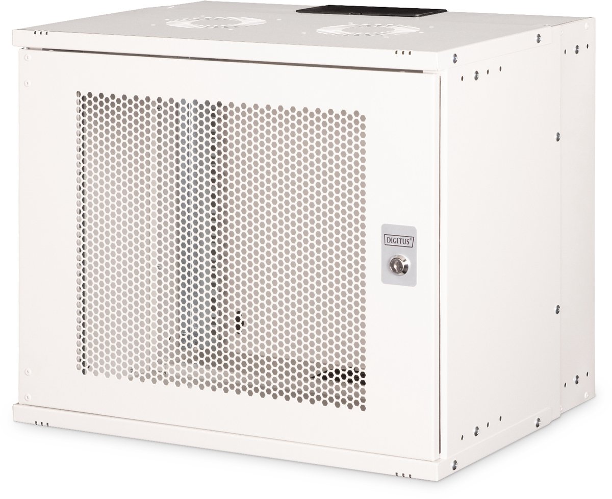 Digitus DN-49209 19inch-patchkast (b x h x d) 540 x 540 x 400 mm Grijs, Lichtgrijs, Grijs-wit (RAL 7035)