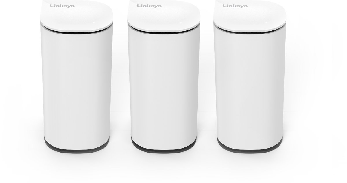Linksys Velop Micro 7 - Mesh WiFi - WiFi 7 1,8x sneller dan WiFi 6 - (3 stuks)