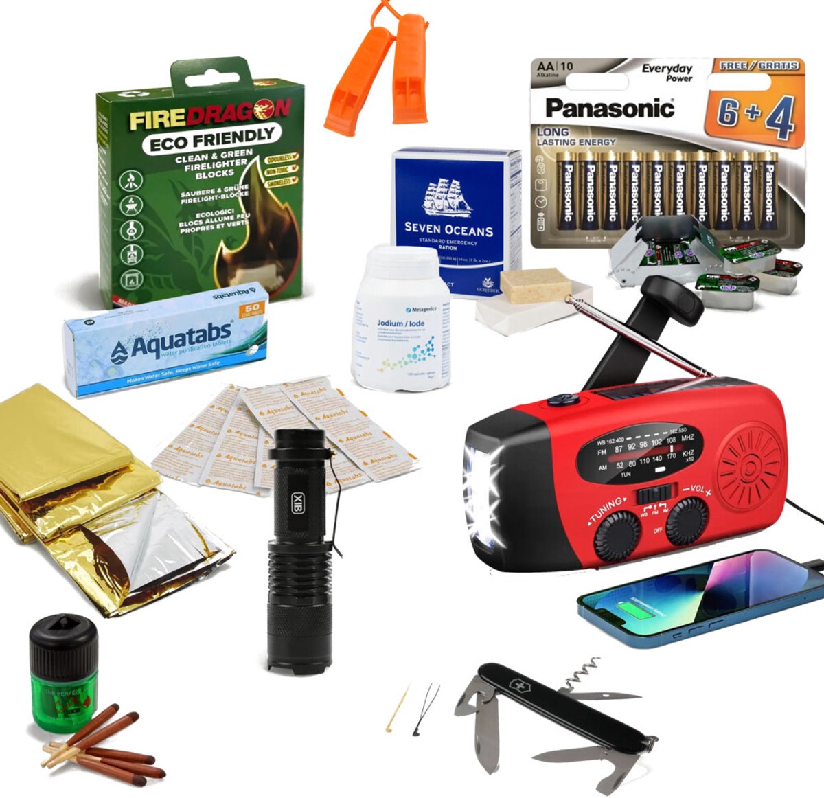 Noodpakket Basis 12 Essentiële Items