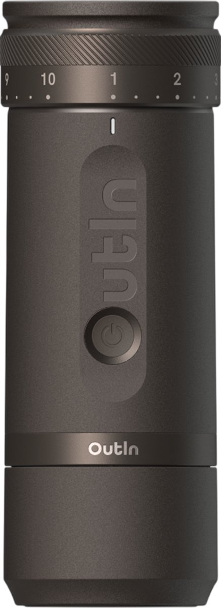 OutIn Fino Tundra Brown Draagbare elektrische koffiemolen - Bruin