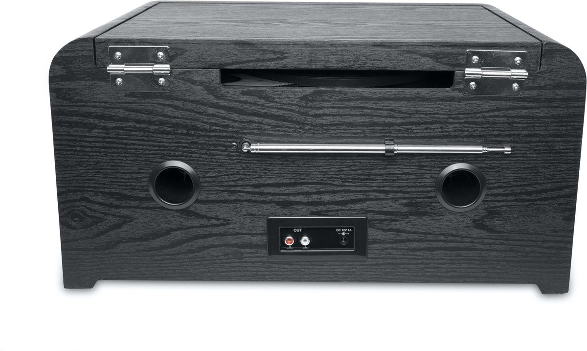 Muse MT-115W - Muziekcenter - Bluetooth en platen- en CD-speler - Zwart