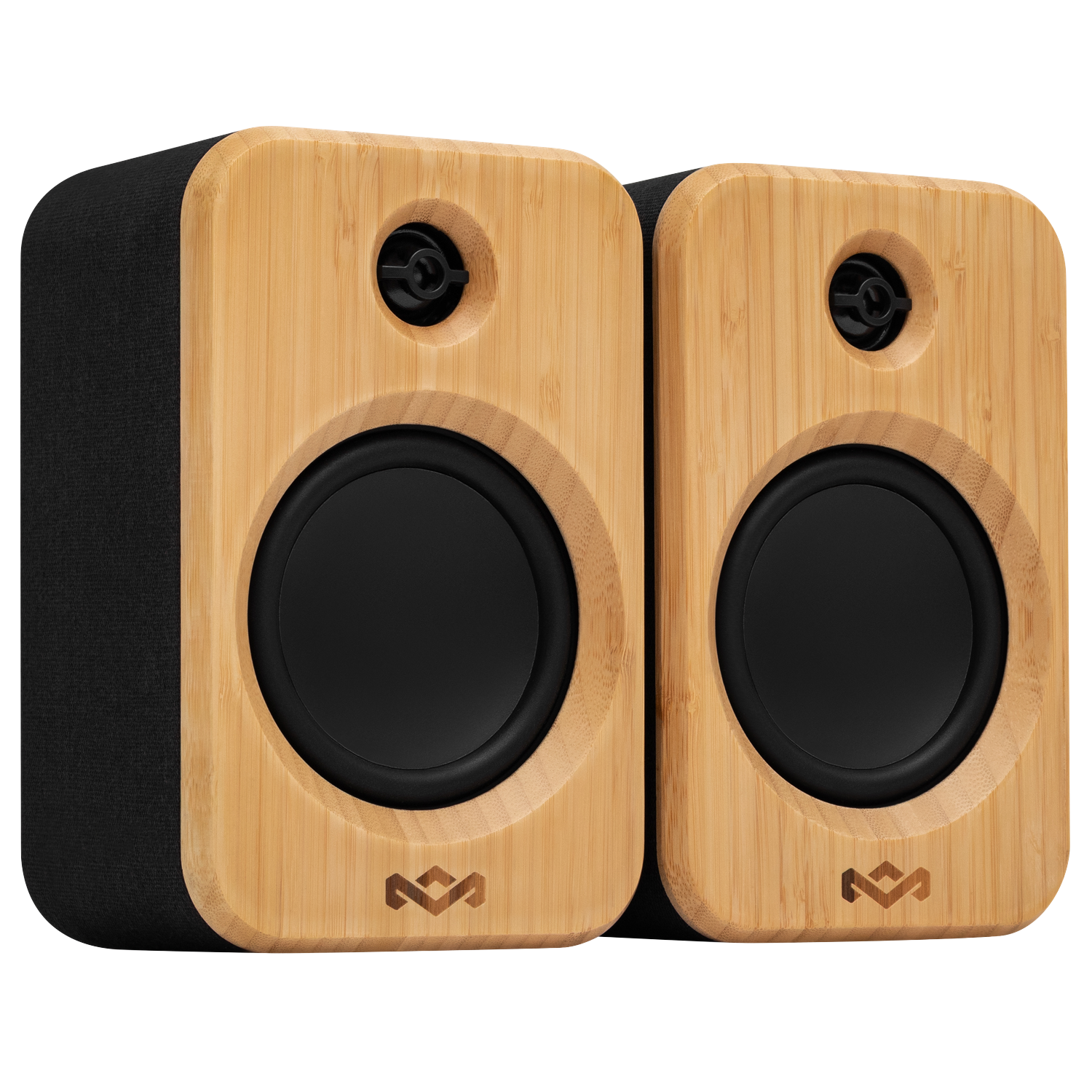 House Of Marley Get Together Duo 2 Bookshelf Bluetooth-speaker Zwart