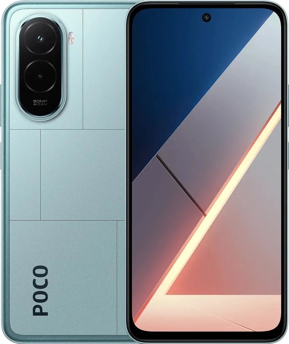 Xiaomi POCO M7 - Smartphone - 6 GB RAM 128 GB - Blauw