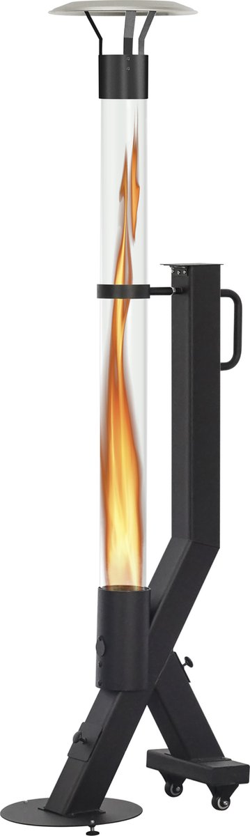 Green Flame Rocket Heater Pellethaard