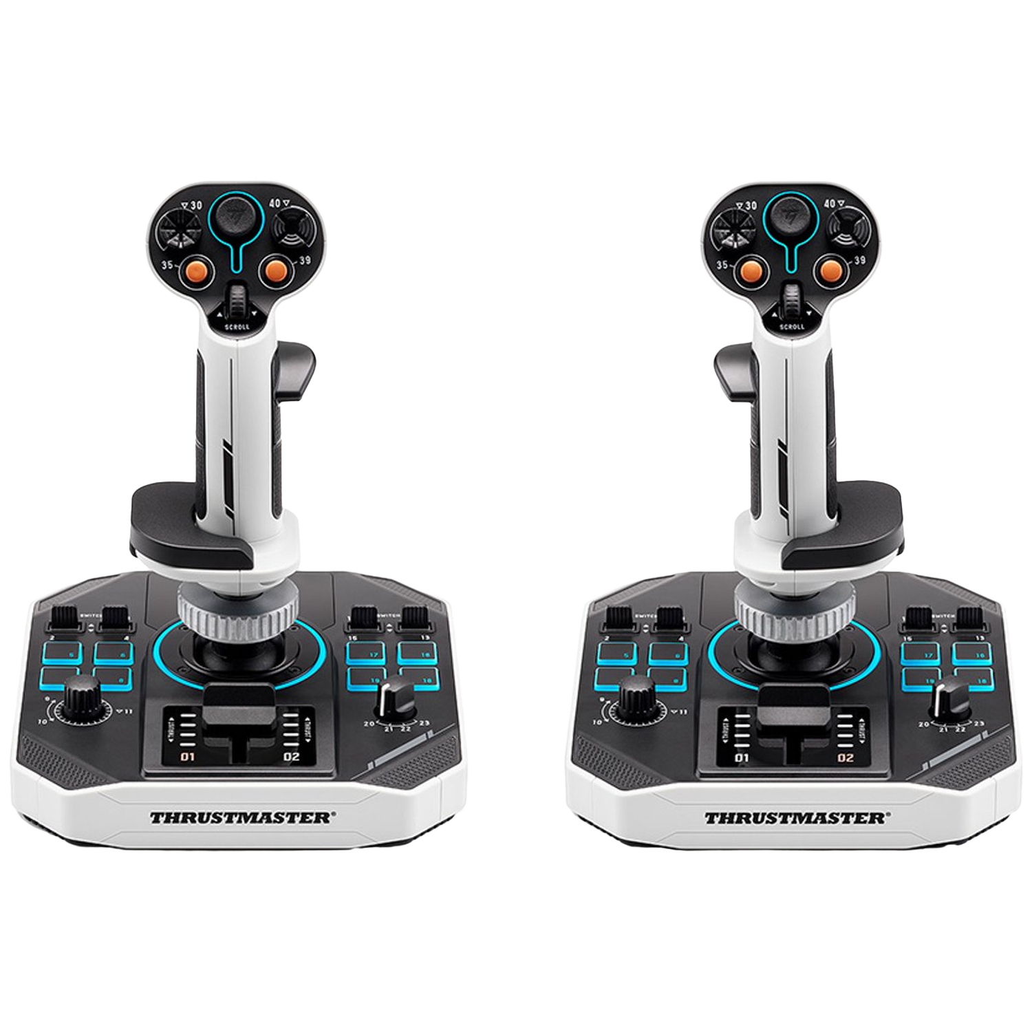 Thrustmaster Sol-r 2 Hosas Space Sim Duo Pc Vliegstuur