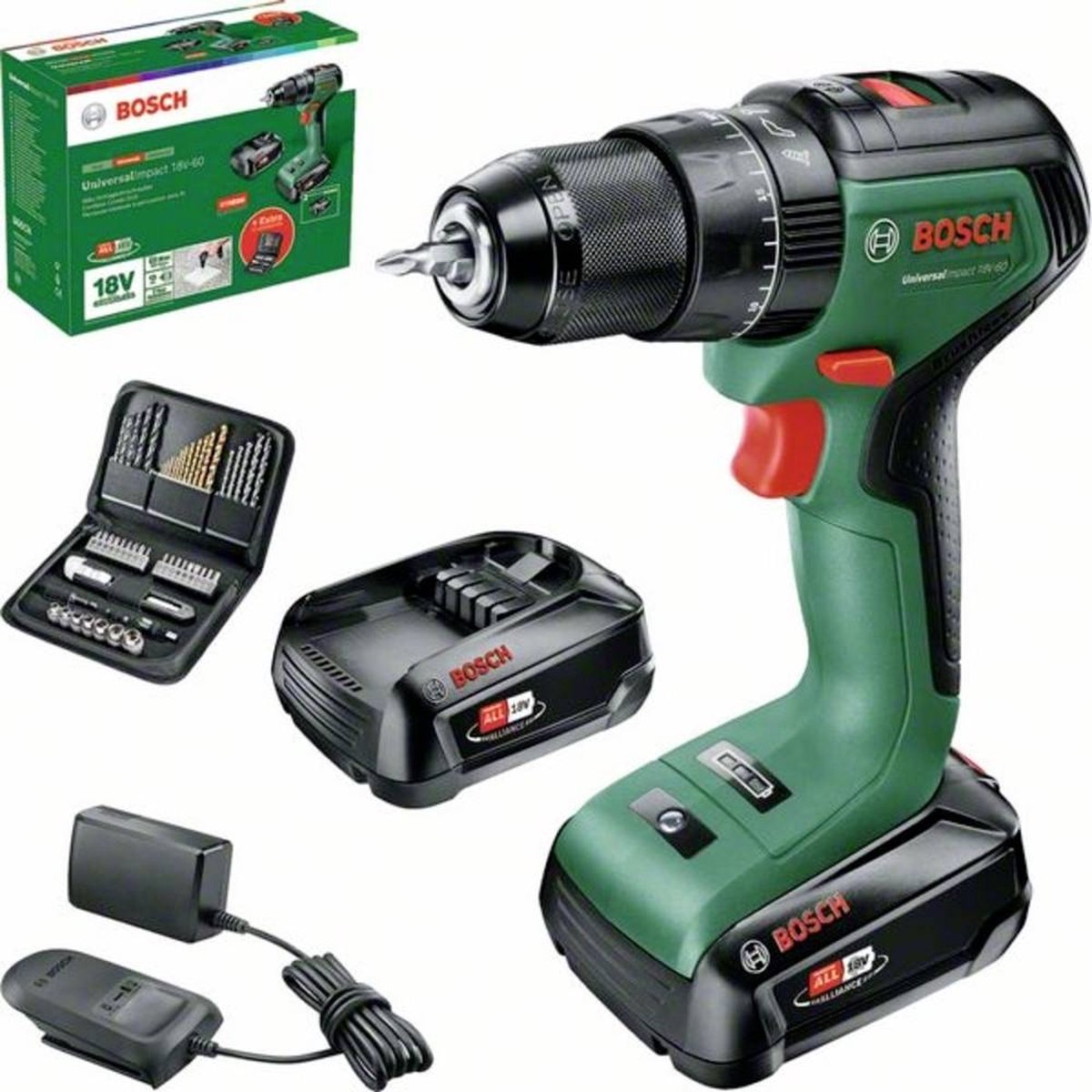 Bosch Home and Garden UniversalImpact 18V-60 Accu-schroefboormachine