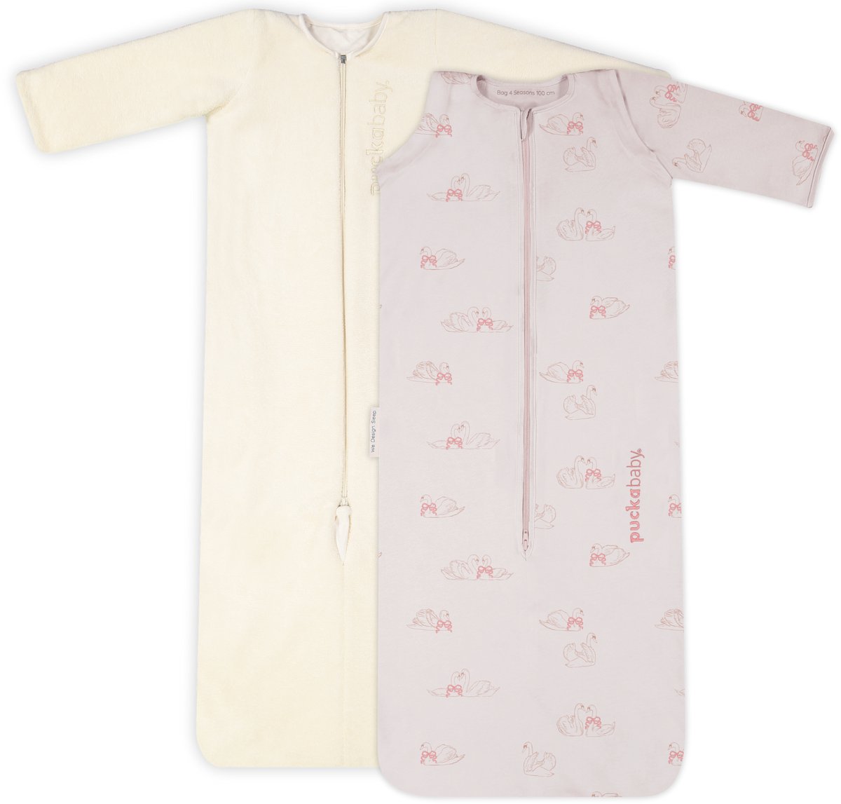 Slaapzak Puckababy Bag 4-Seasons Swans