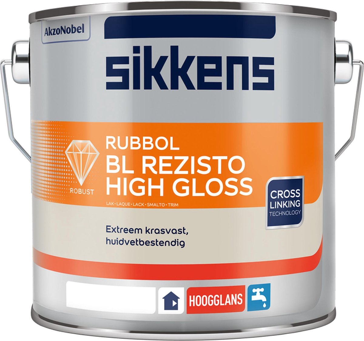 Sikkens Rubbol Bl Rezisto High Gloss White 2.5L