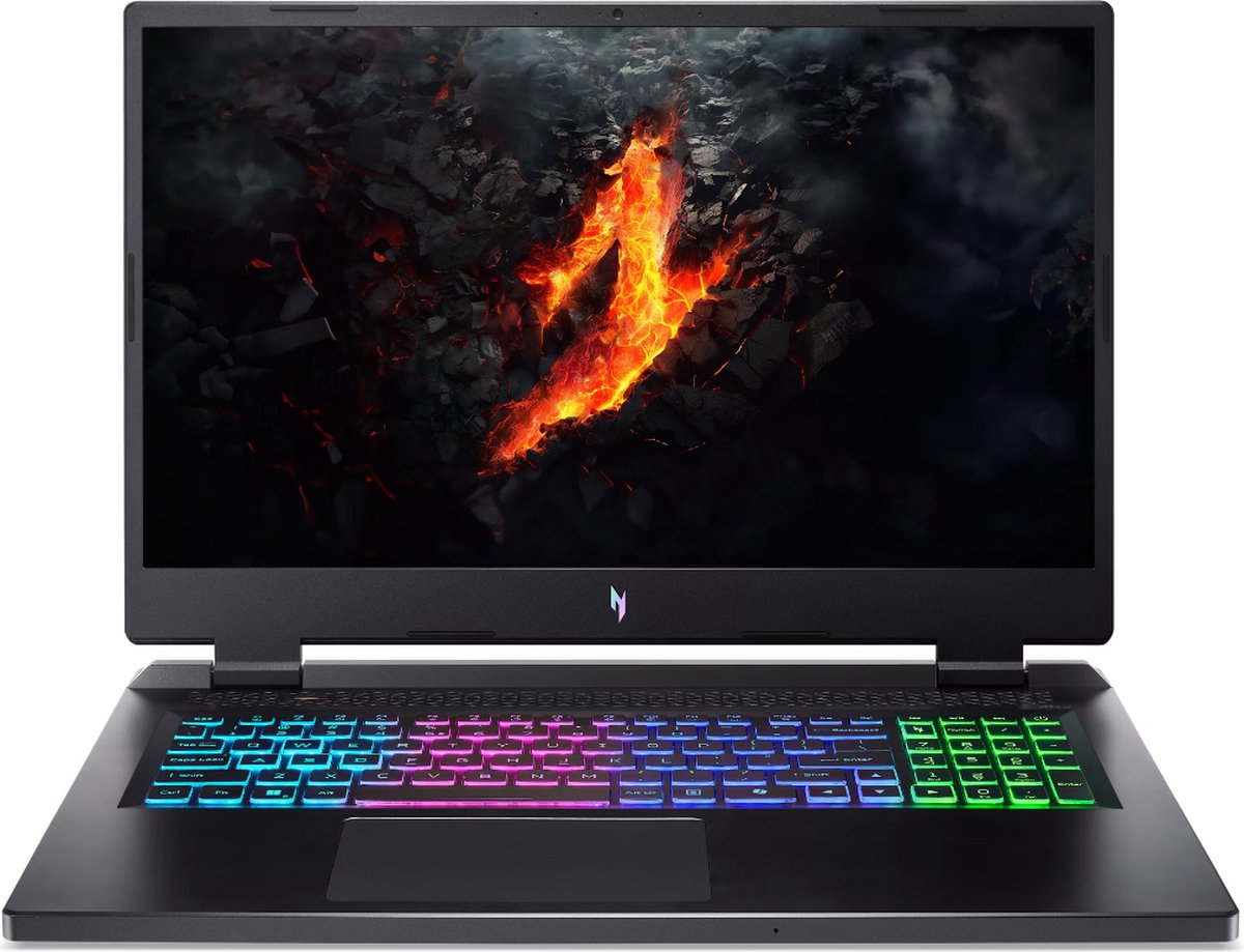 Acer Nitro 17 AN17-42-R75W - Gaming Laptop - AMD Ryzen 7 8845HS 16 GB DDR5 1 TB SSD NVIDIA GeForce RTX 4070 - Zwart