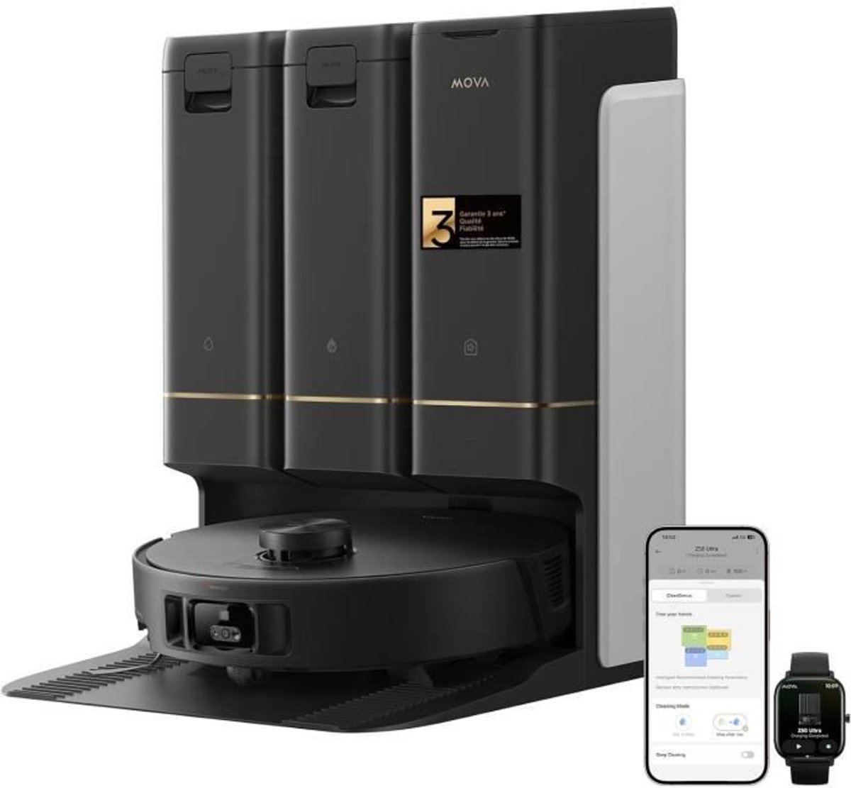 Dreame Mova Z50 Ultra Zakloos Zwart