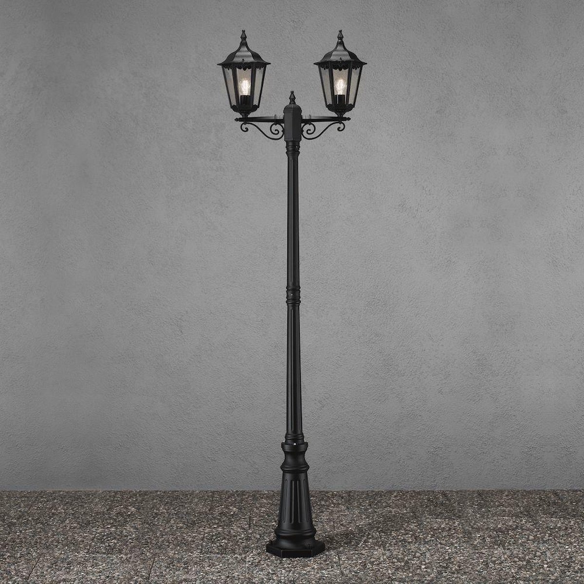 Konstsmide 7234-750 Firenze Staande buitenlamp E27 200 W Zwart