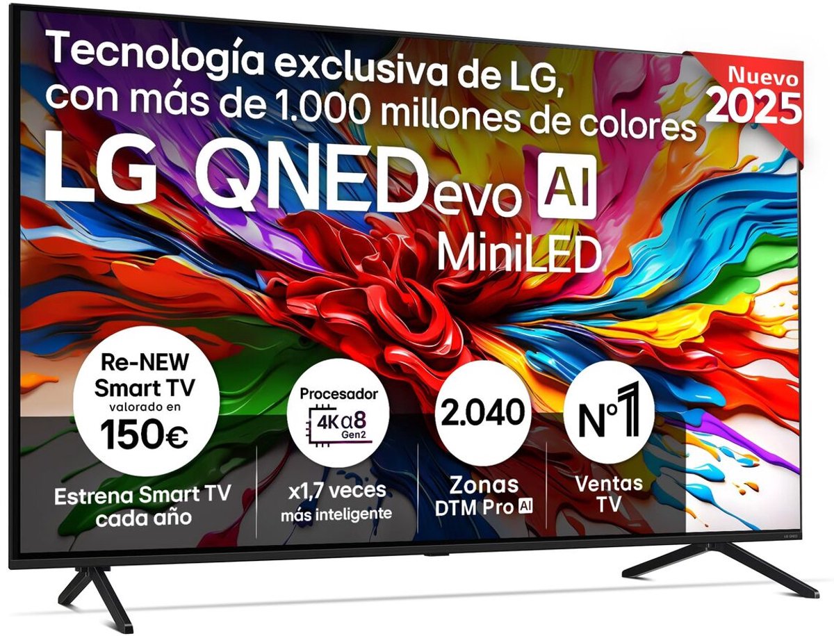 LG 65QNED92A6A - Smart TV - 4K Ultra HD 65"LED