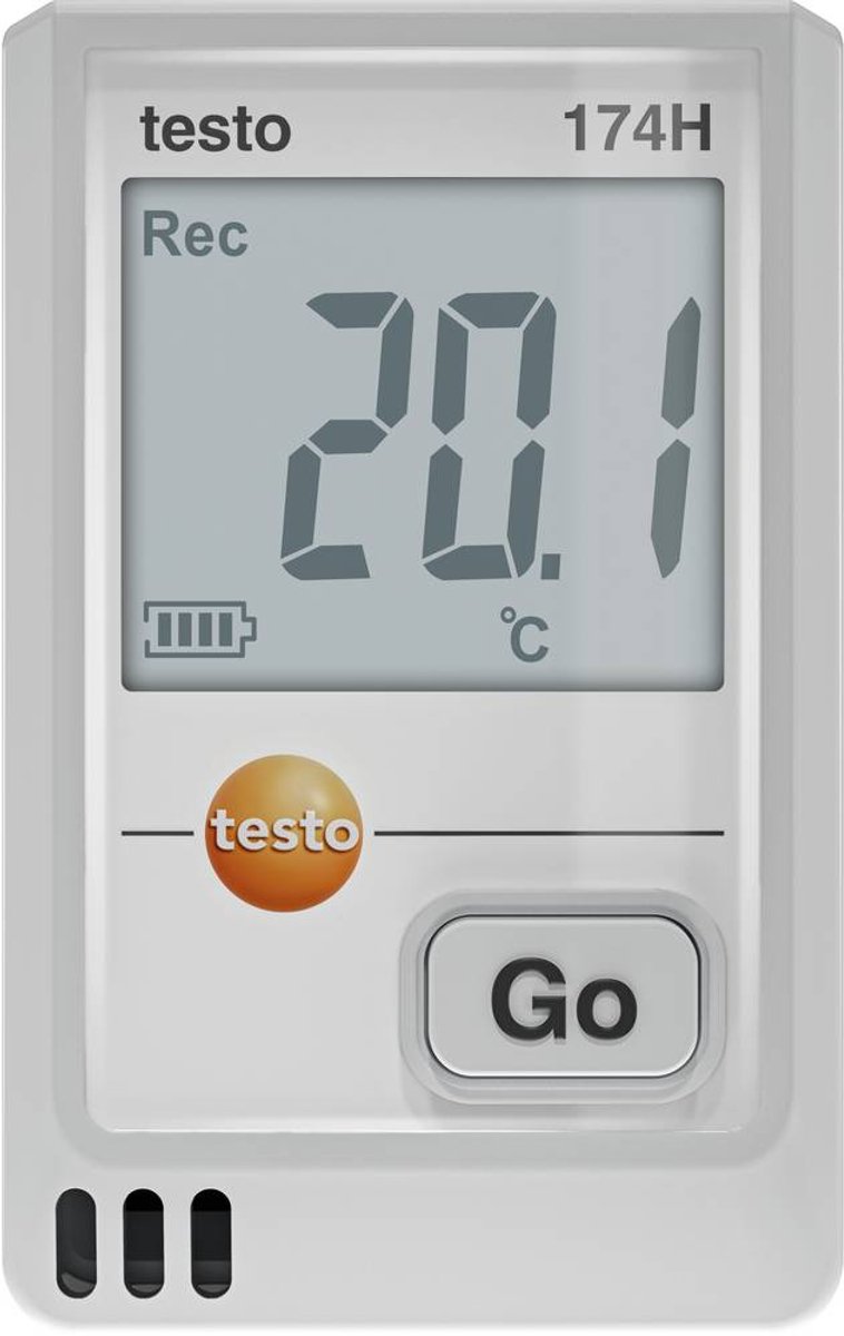 testo 0572 1741 01 174 H Temperatuur datalogger, Vocht datalogger Te meten grootheid Temperatuur, Luchtvochtigheid -20 tot 70 °C 0 tot 100 % Hrel