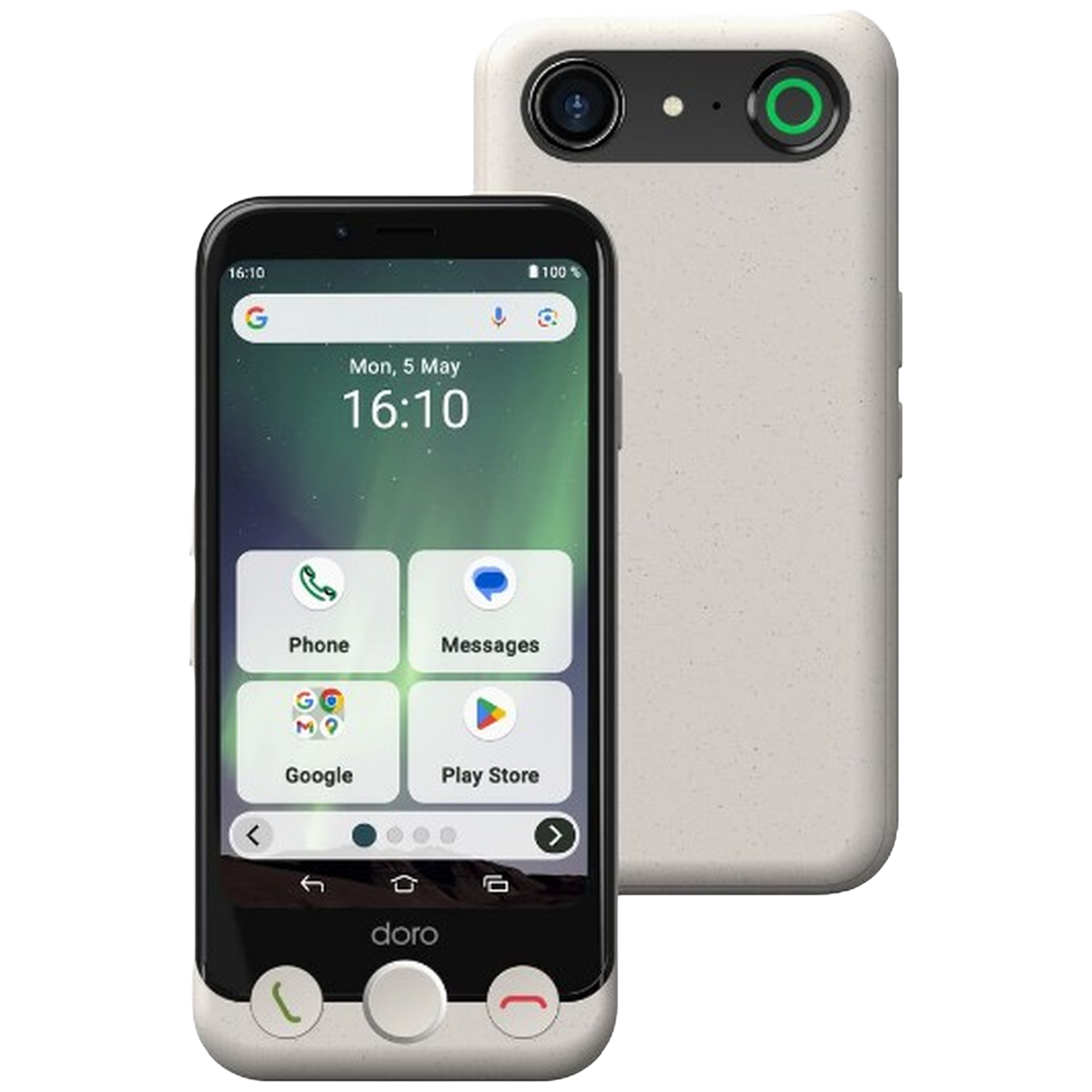 Doro Aurora A10 Senior 64 Gb Bone White - Wit