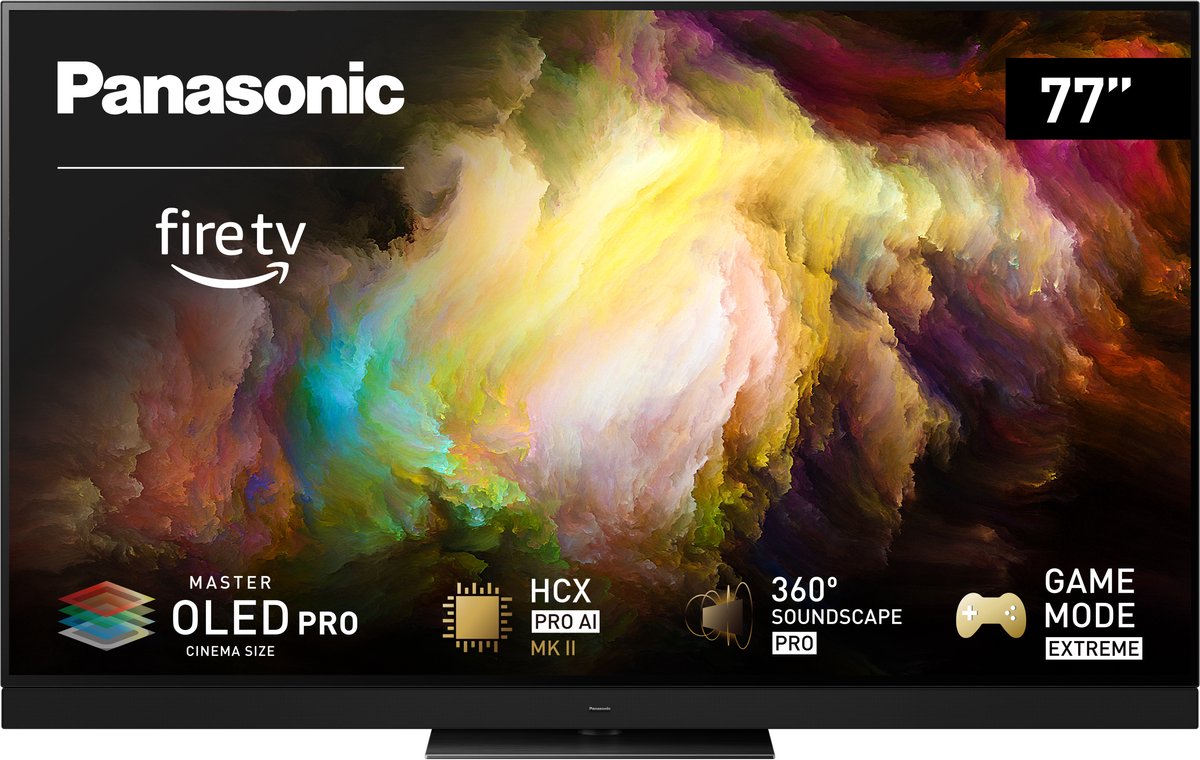 Panasonic TV-77Z93AEG - OLED TV - 77 inch 4K Ultra HD - Zwart (2024)