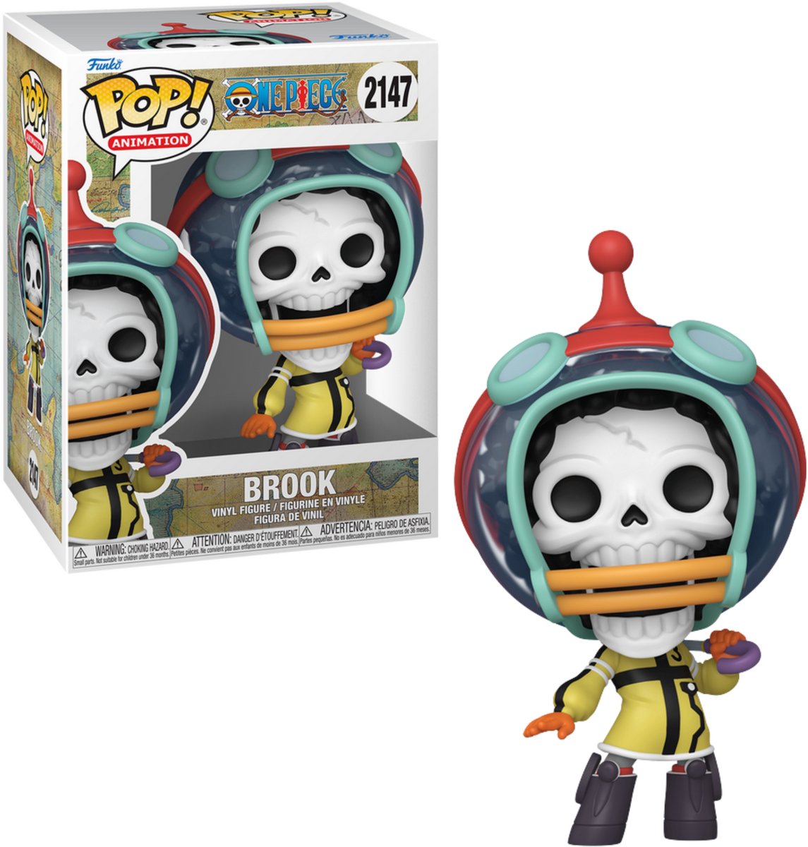 One Piece Funko Pop Vinyl: Brook (Egghead Arc)
