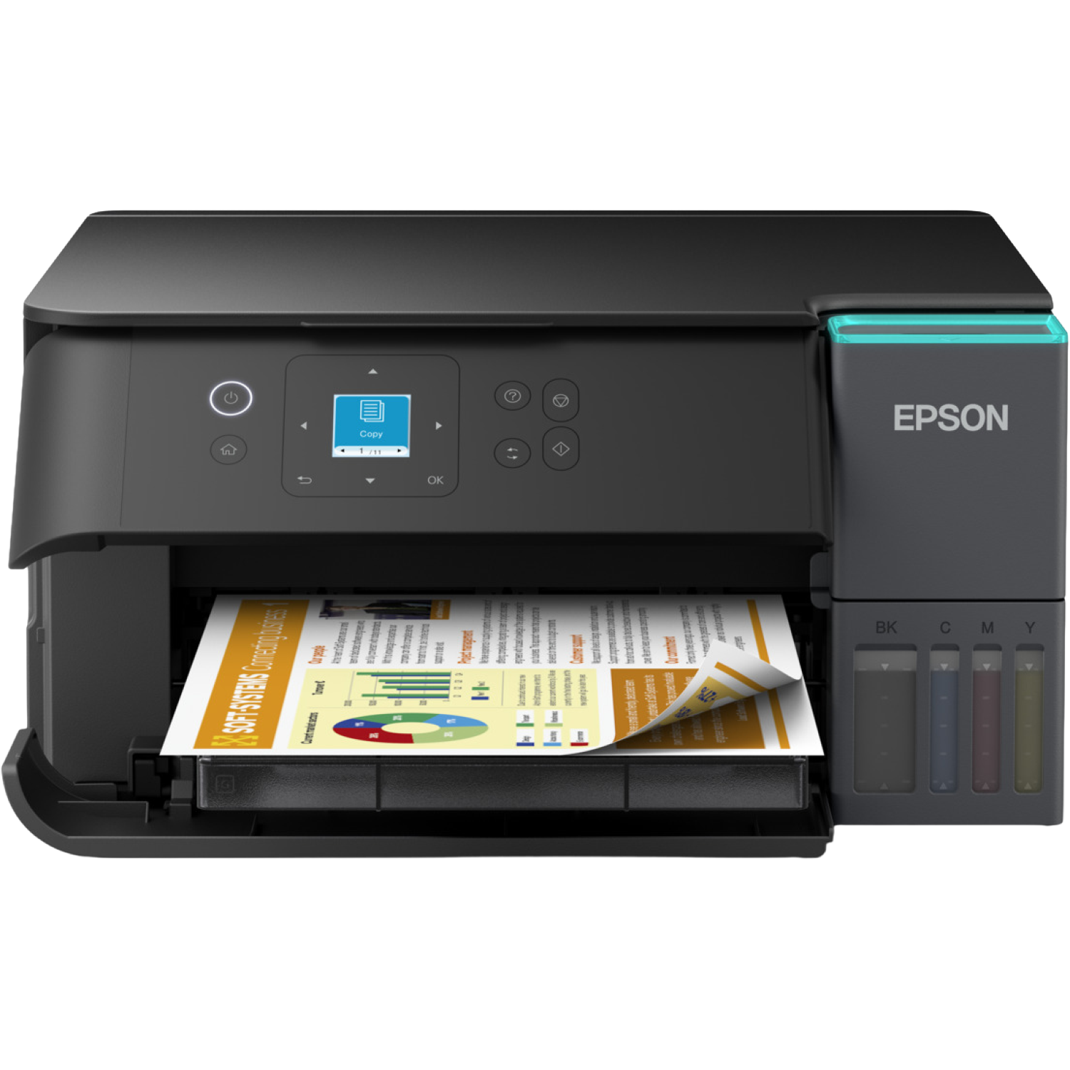 Epson Ecotank Et-2951 - Printen Kopiëren En Scannen Laser Kleur All-in-one-printer