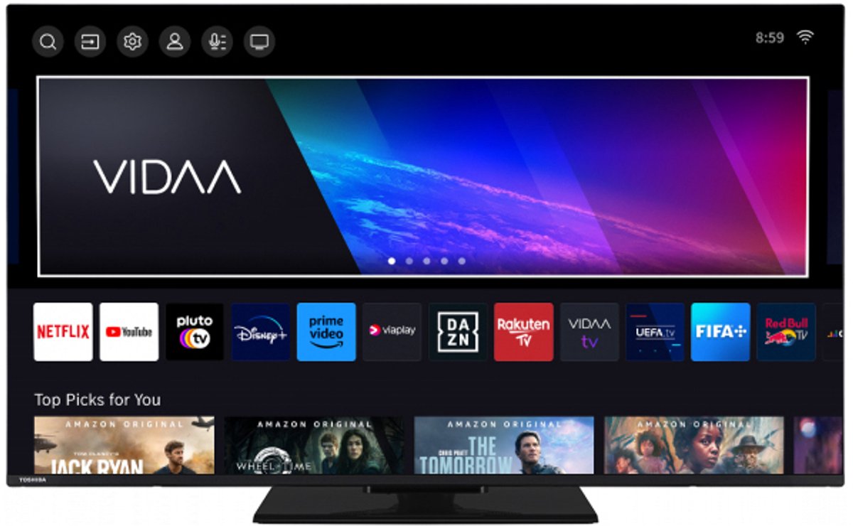 Toshiba 4K DLED Smart TV 50UV3463DG (2024) 50"